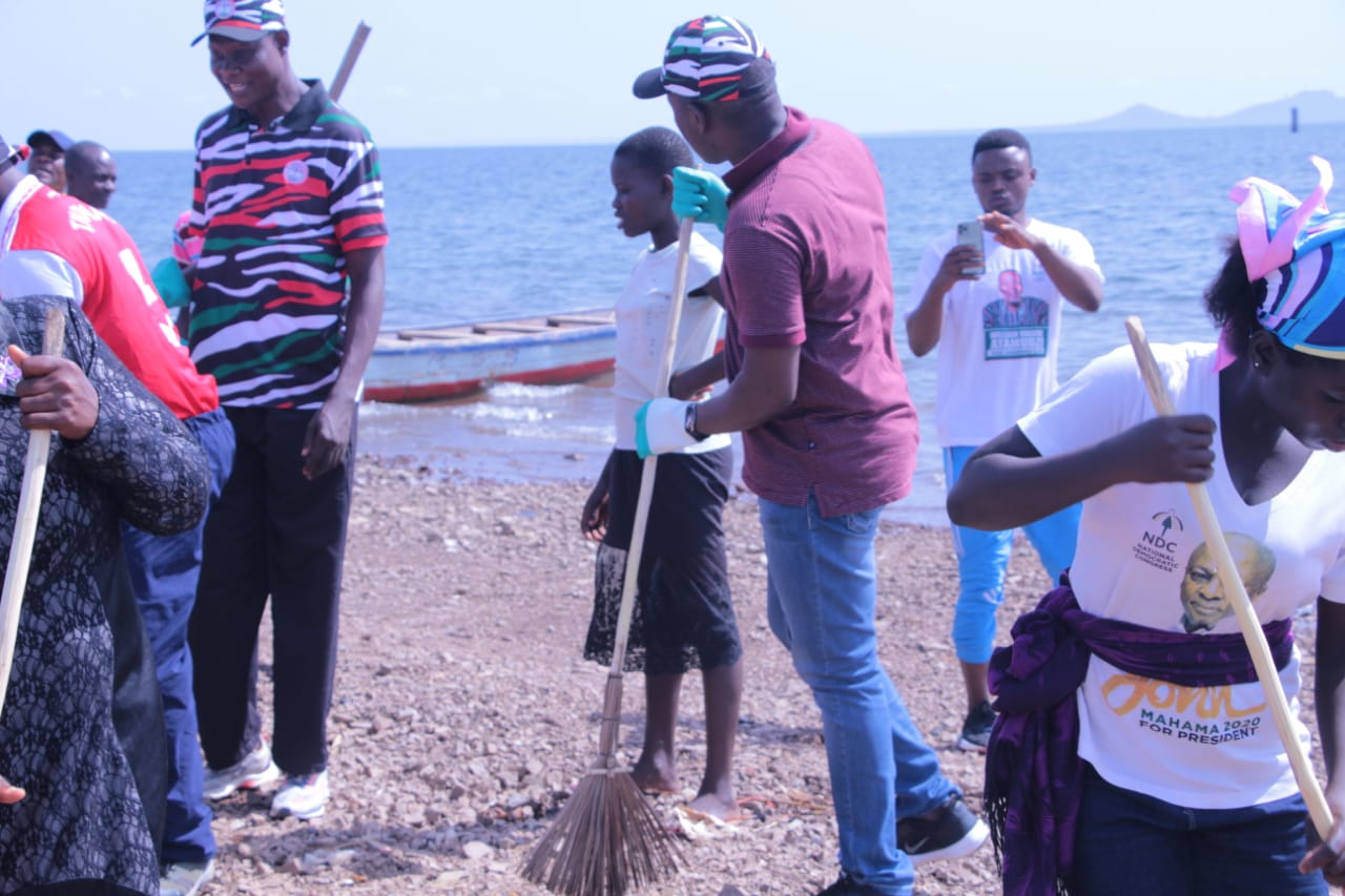 Upper Manya Krobo NDC Celebrates 30th Anniversary with Clean-Up Exercise