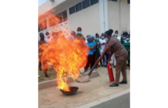 Staff of Eastern Regional Hospital Trained on Basic Firefighting Techniques