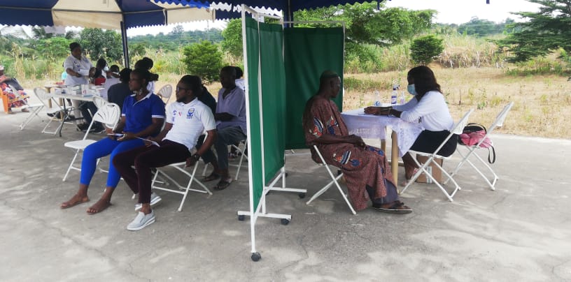 E/R: Hypertension And Waist Pains Tops In Charles Wesley Academy Health Screening Exercise