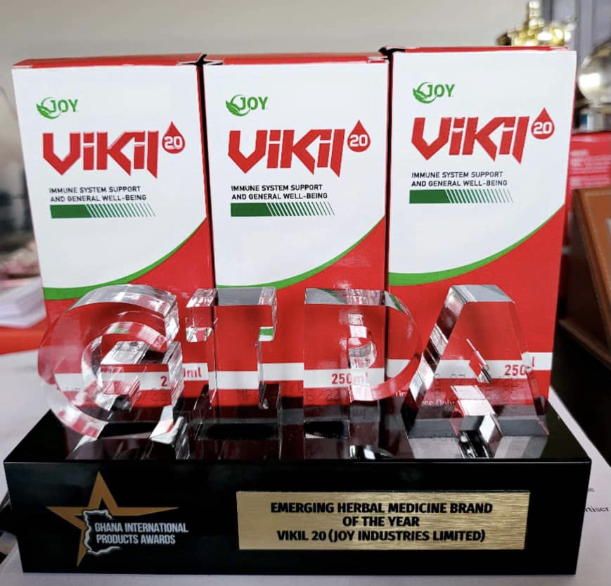 Ghana International Products Awards: Vikil 20 Wins Emerging Herbal Medicine Brand Of The Year