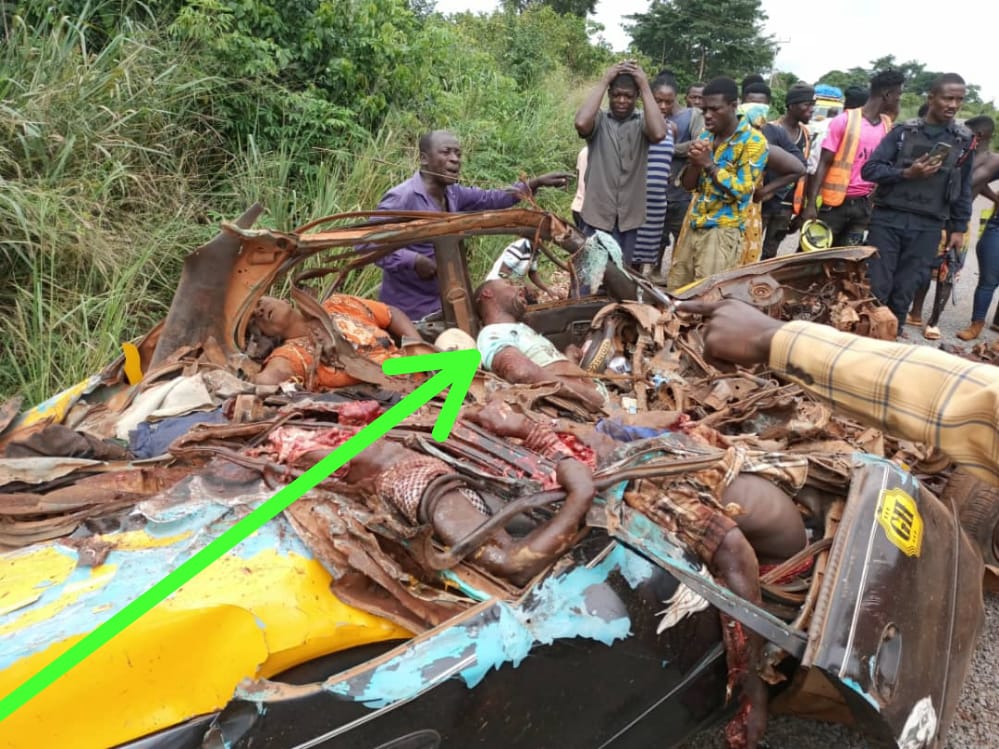 Ahafo Region: 8 Confirmed Dead In a Gory Accident