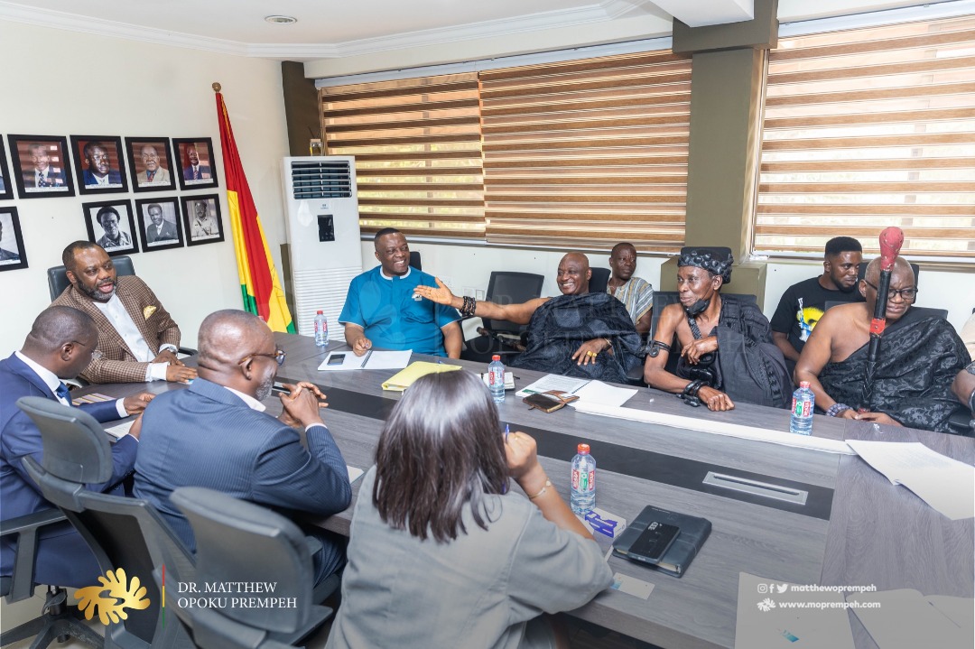 Energy Minister Meets With Krobo Chiefs Over ECG Meters Brouhaha