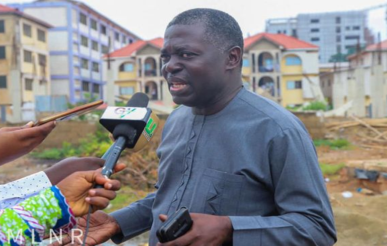 Deputy Lands Minister Visits Mpehuasem, Warns Encroachers Against Turning State Lands Into Slums