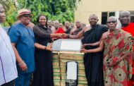 C/R: Swedru Traditional Council Takes Delivery Of 110 Street Lights To Improve Night Visibility