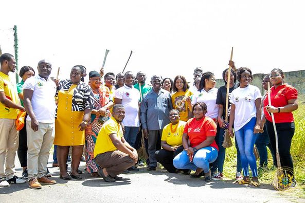 2022 Civil Service Week & Awards: Clean-Up Exercise Held Ahead Of Launch