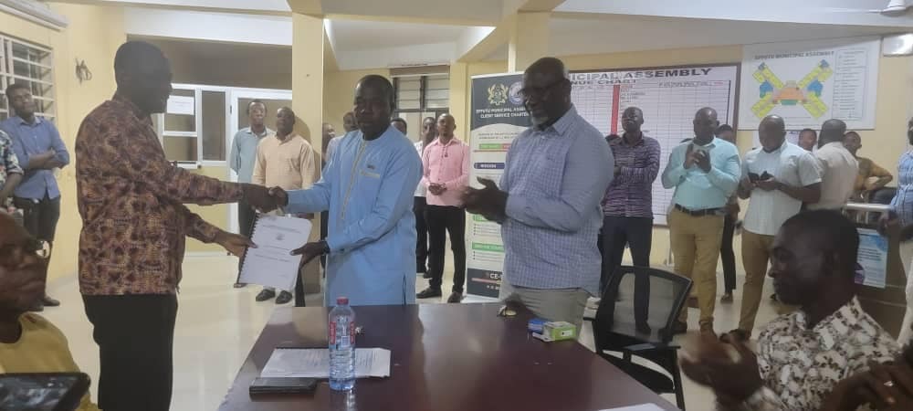 DPAT: Effutu Municipality Score 98% In 2021, Staff Urged To Work Hard