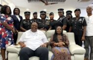 Greater Accra Regional POLAS Call On Regional Minister
