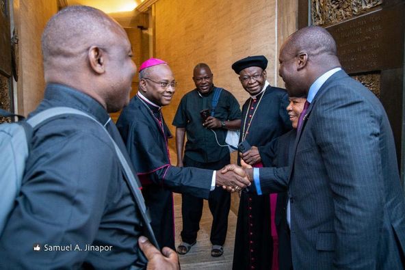 U/W: His Eminence Richard Cardinal Kuuia Baawobr Inducted As Catholic Bishop Of Wa Diocese