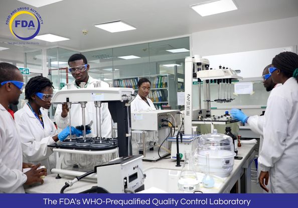 Ghana's FDA Honored With WHO-Prequalified Quality Control Laboratory (QCL) Status