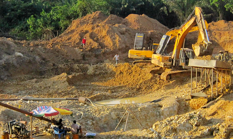 Atiwa East: Illegal Miners Invade Farmlands At Ankaase