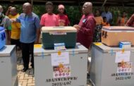 E/R: PWDs receive items from Asuogyaman District Assembly