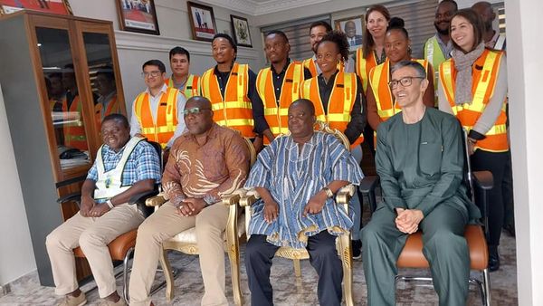 E/R: Regional Minister Happy With Construction Of Peduase-Mamfe-Koforidua Road