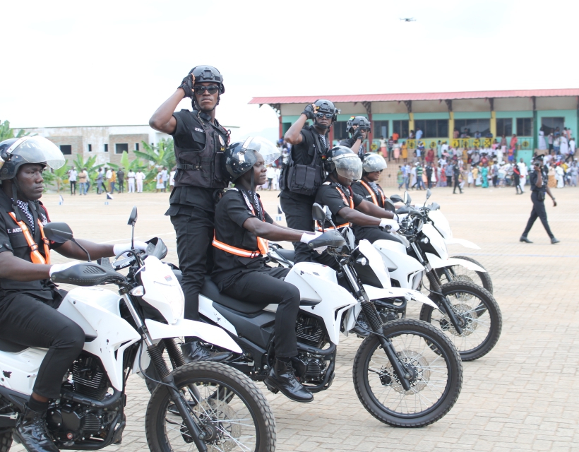 Koforidua: The First Batch of Police Recruits Trained Under New Police Training Reforms Pass-Out