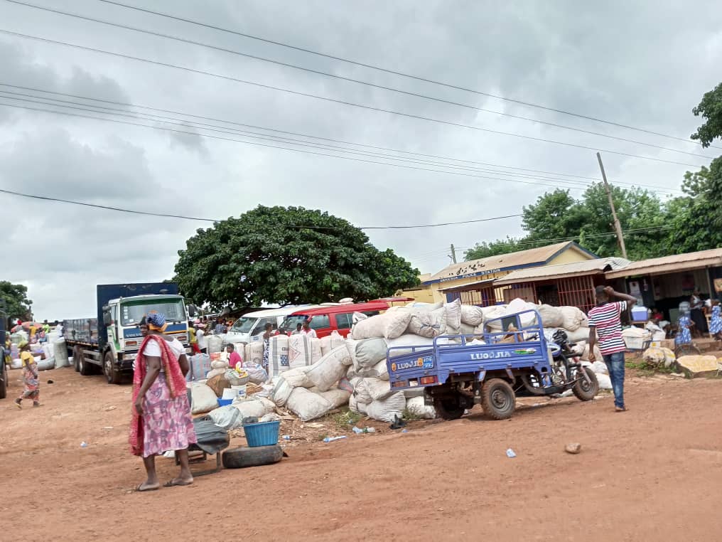 Contractor Arrives as Upper Manya Krobo MP Constructs Gari Market and Storage Facilities