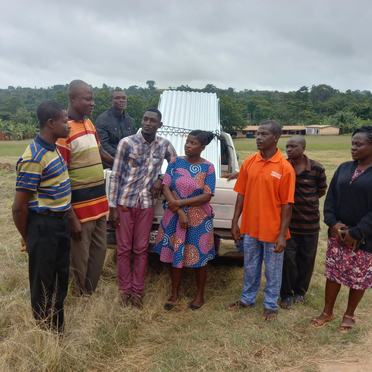 E/R: Upper Manya Krobo MP Goes to the Aid of 2 Schools Ripped off By a Rainstorm