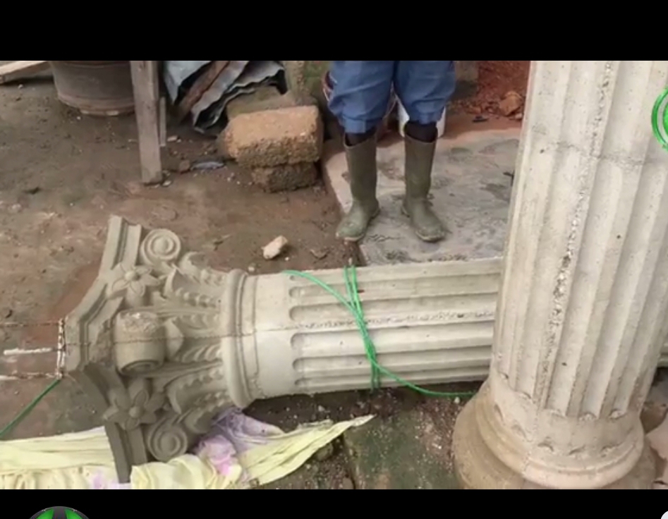 Akyem Asuom: Businesswoman Dies After Concrete Pillar Fell On Her