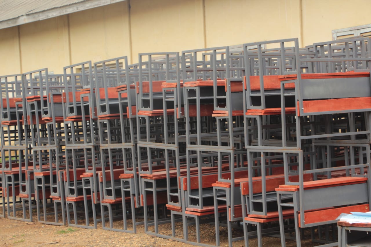 Abuakwa North Assembly Distributes 600 Desks As It Strives For a Single-Digit Aggregate in BECE