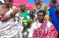 Suhum MP Enstooled Dev't Chief after Building 8-Unit Classroom Block for Community
