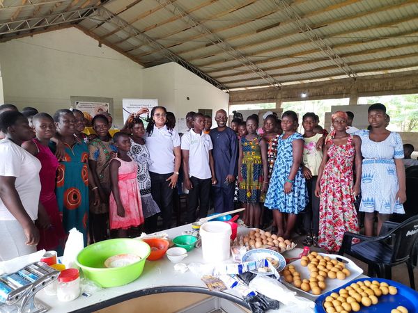 Volta Region: 75 Adolescents Trained In Processing Of Cassava Flour