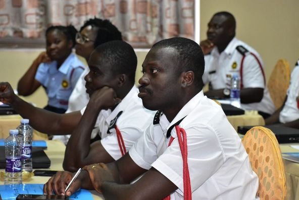 GNFS Trains Personnel On New Automated Management System