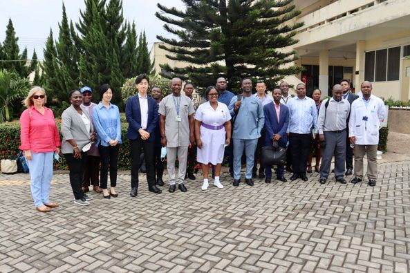 Global Fund And Partners Visit Eastern Regional Hospital To Assess The Performance Of Its Projects