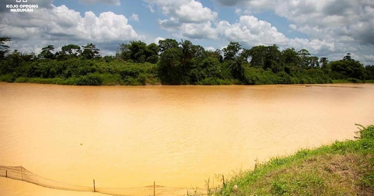 Illegal Mining Increases Water Turbidity from Normal Level of 5NTU to 3000NTU - GWCL