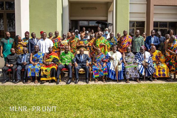 Manhyia-Galamsey Meeting: You Have The Full Support Of Government - Akufo-Addo To MMDCEs, Chiefs