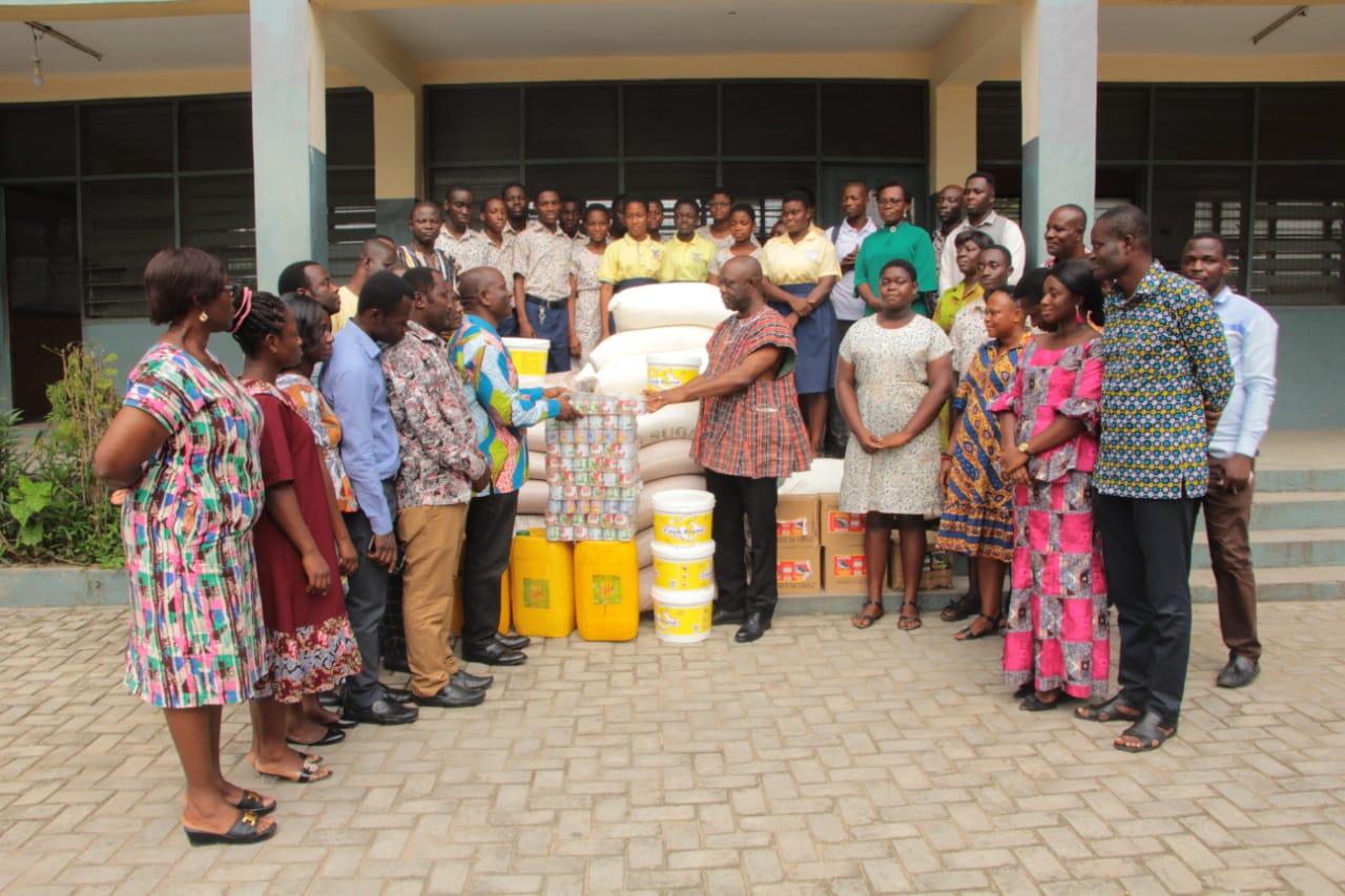 COP - Koforidua Area Donates Food Items Worth Ghc17K To PENSEC