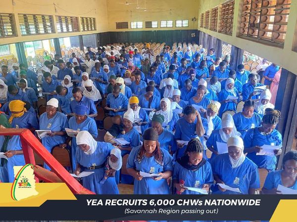 Youth Empowerment: 6,000 YEA Community Health Workers Passed Out