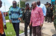 A/R: Lands Minister Joins Akufo-Addo's Convoy, Leads In Propagating Government Achievements