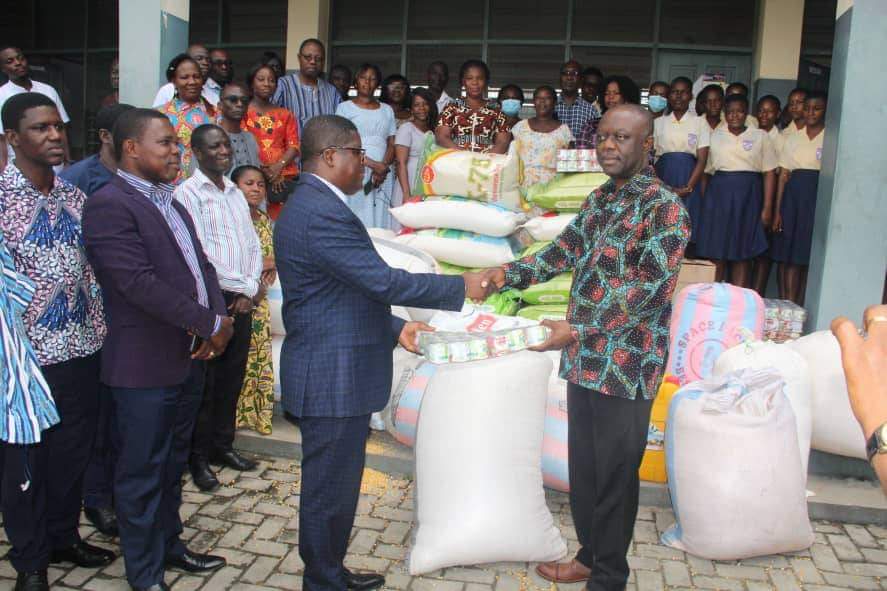 E/R: Students Excited As Church Of Pentecost Supplies More Food To PENSEC