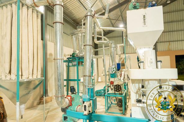 A/R: Maize Processing Factory Commissioned At Nsuta