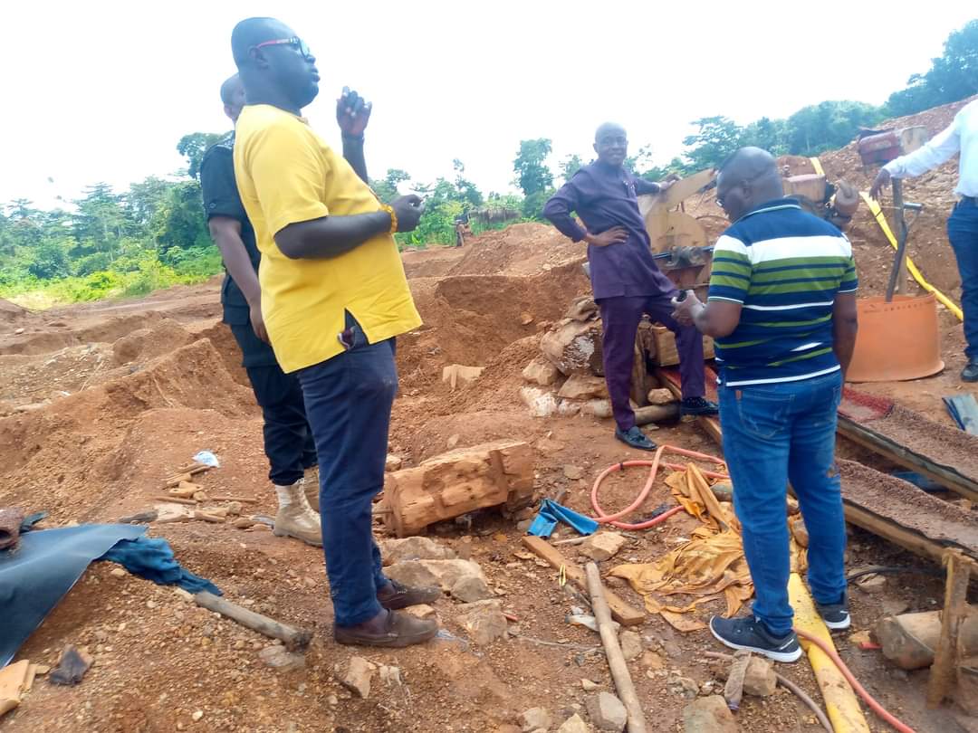 Abuakwa North: Farmer Arrested For Selling Cocoa Farm To Illegal Miners