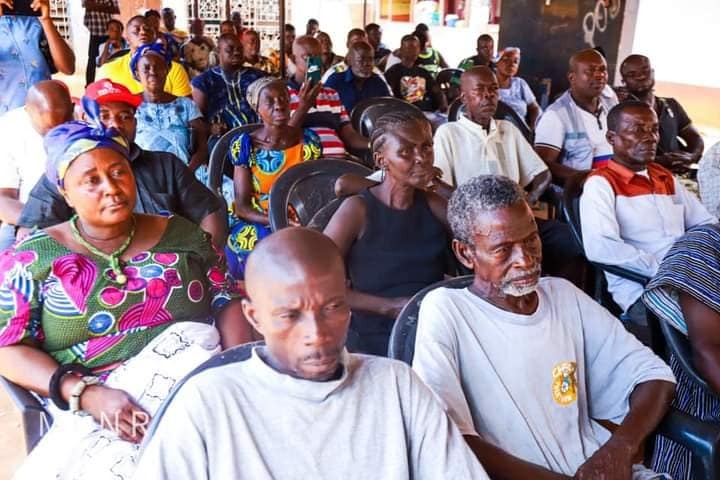 E/R: Lands Ministry Engages Akyem Hemang Community On Effects Of Illegal Mining