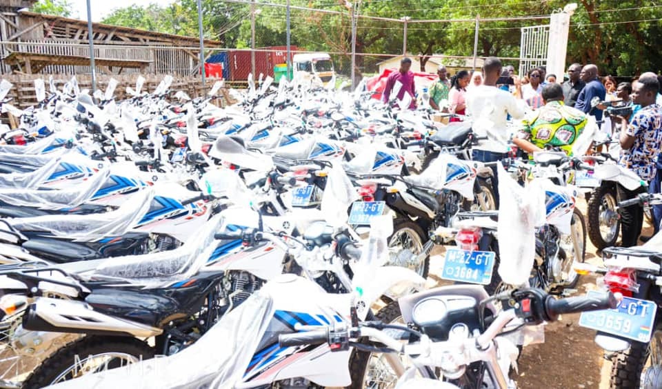 Protecting Ghana's Forests: 70 Motorbikes Commissioned For Forest Range Supervision