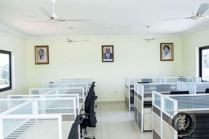 Enhancing accessibility: NHIA Commission Multipurpose Administrative Block At Teshie