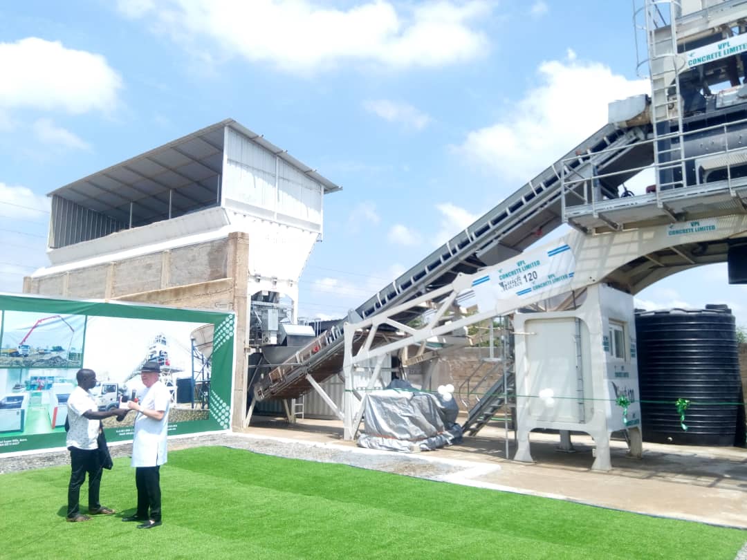 World Class Concrete Plant Commissioned In Ghana To Support Construction Industry