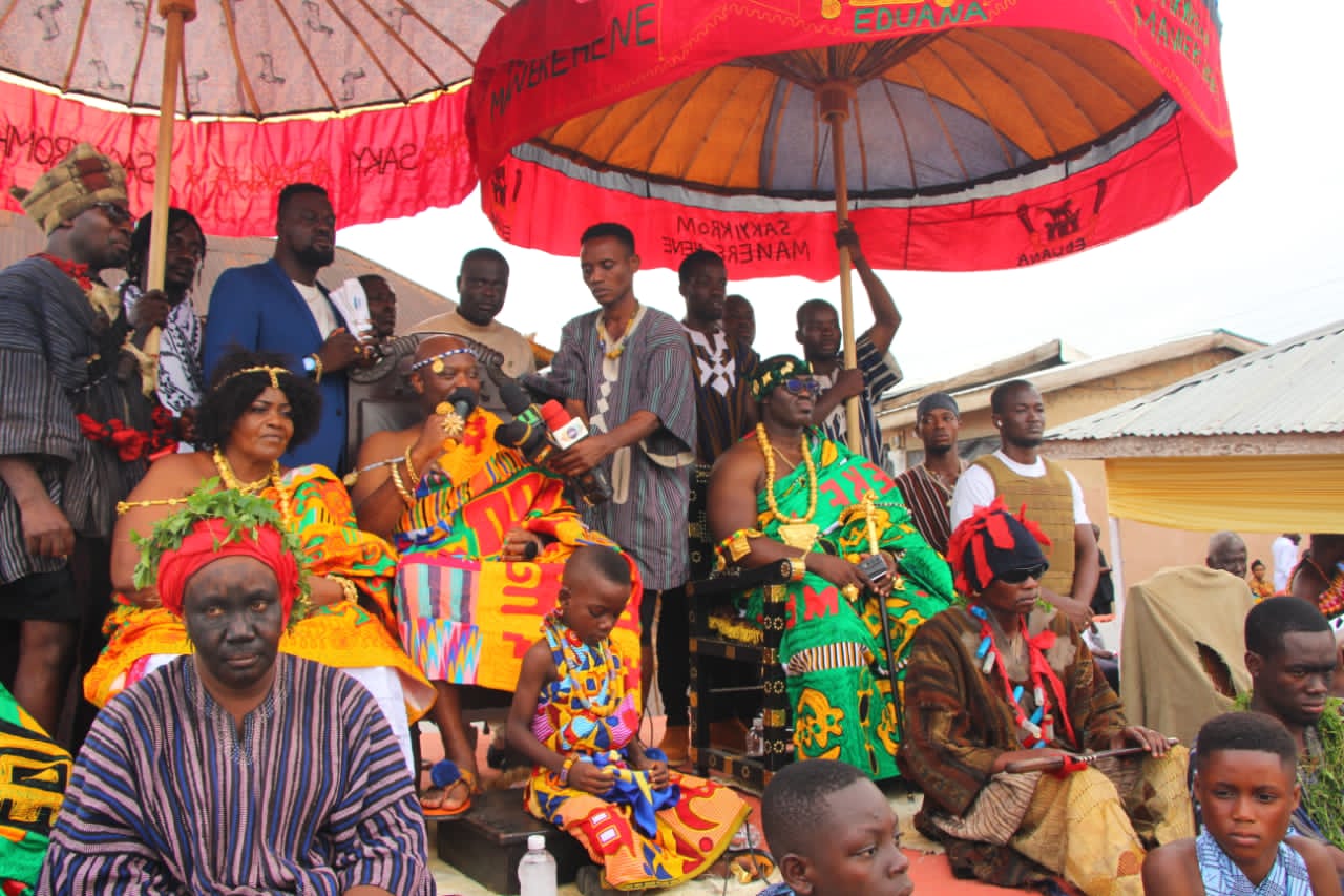 Sakyikrom Chiefs Celebrate Odwira Festival With Appeal For Developmental Projects