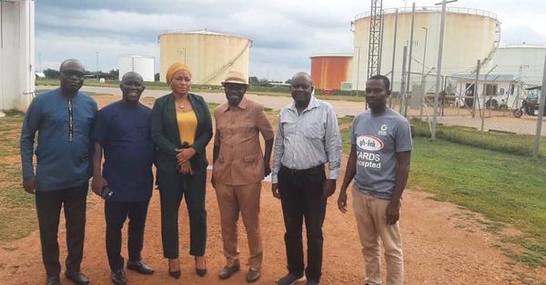 S/R: GOIL CEO Inspect BOST Terminal At Buipe