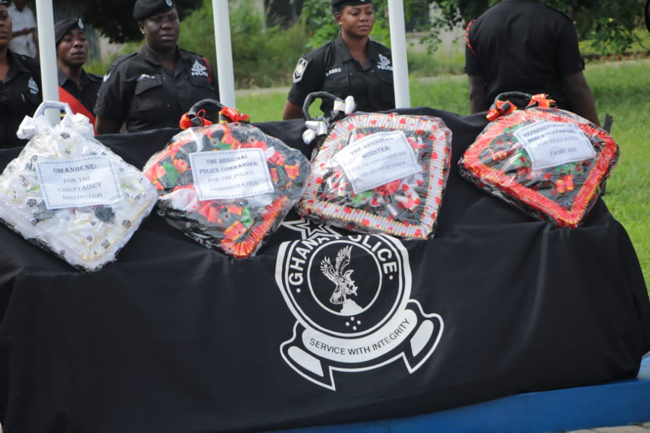 Koforidua: Seven(7) Police Officers Killed In Line Of Duty Remembered In Memorial Day Parade