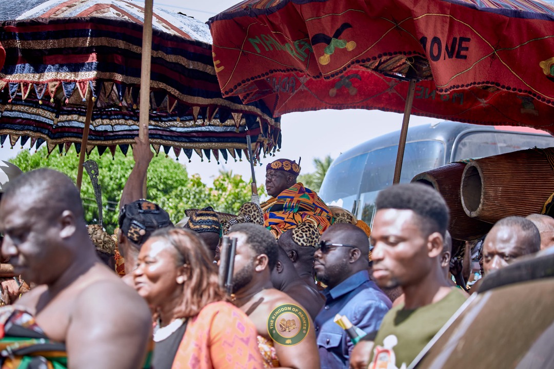 Historic Entry Of Asantehene Otumfuo Osei Tutu II Into Anloga In Prospective