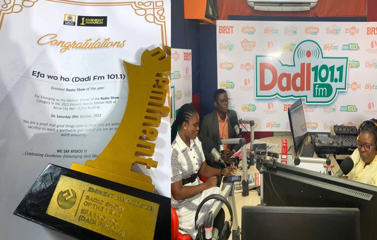 Eminent Awards: Dadi FM Morning Show Wins Radio Show Of The Year