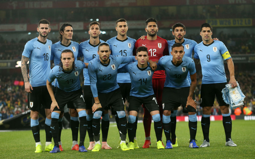 Ghana’s World Cup Opponent Uruguay Announce Final 26-Man Squad For The Mundial