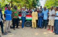 E/R: MP Presents Tricycle To Serve As School Bus To School Children In Afram Plains North