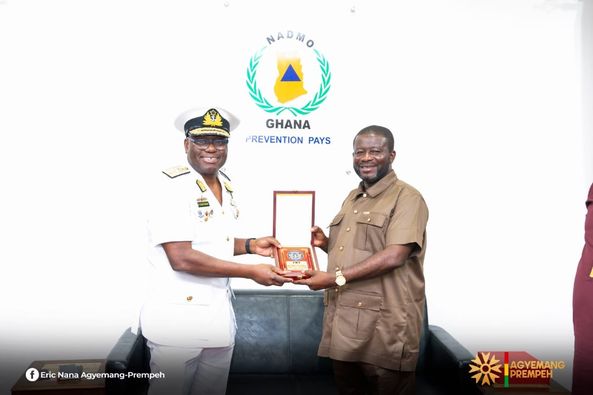 Chief Of Naval Staff Discusses Flooding Issues With NADMO