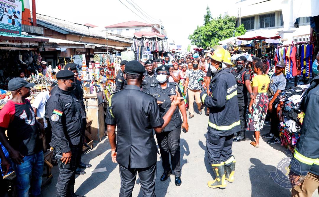 <strong>Police Update On Kantamato Market Fire Outbreak</strong>