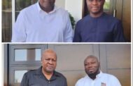 Sammy Gyamfi, Opare Addo Smoke Peace Pipe After Meeting Mahama