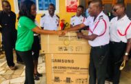 Fire Service Receive Air Conditioner; Urges Others To Emulate