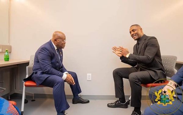 US-Africa Leaders Conference: Akufo-Addo, GEPA CEO Meet Up With Idris Elba