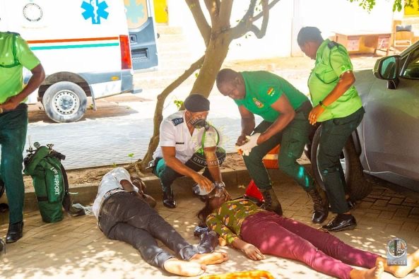 TDC, GNFS And Ambulance Service Organise Simulation Exercise For Staff